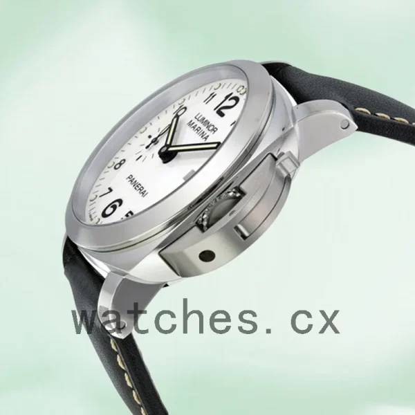 Panerai Luminor Marina 44mm PAM00499 Men's Leather Strap Automatic - Image 3