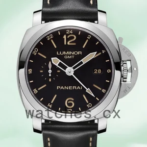 Panerai Luminor GMT Men's PAM00531-001 44mm Leather Strap