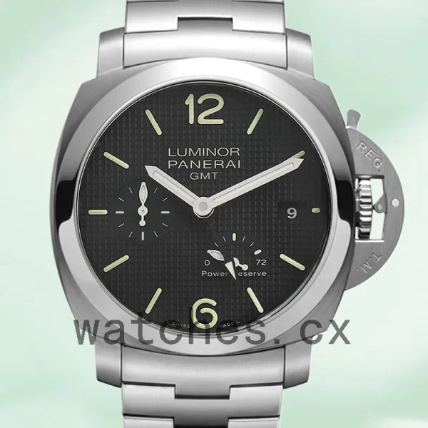Panerai Luminor GMT 44mm PAM00537-001 Men's Silver-tone