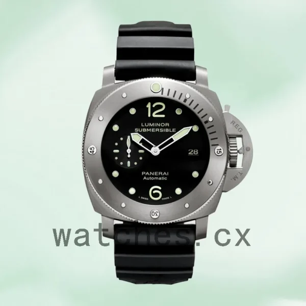 Panerai Luminor Submersible PAM00571 Men's 47mm Black Dial Automatic - Image 2