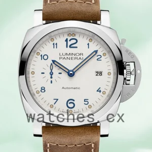 Panerai Luminor Due Men's 44mm PAM00906-001 Silver-tone Automatic