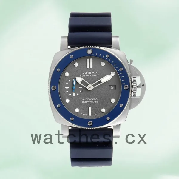 Panerai Submersible Men's 47mm PAM00959 Rubber Band Automatic - Image 2