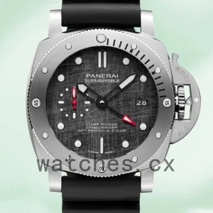 Panerai Submersible PAM01039-001 47mm Men's Black Dial