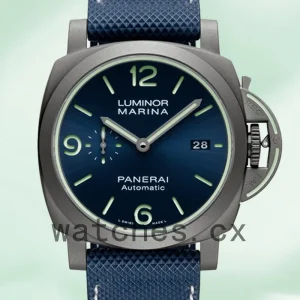 Panerai Luminor Marina 44mm Men's PAM01117 Blue Dial