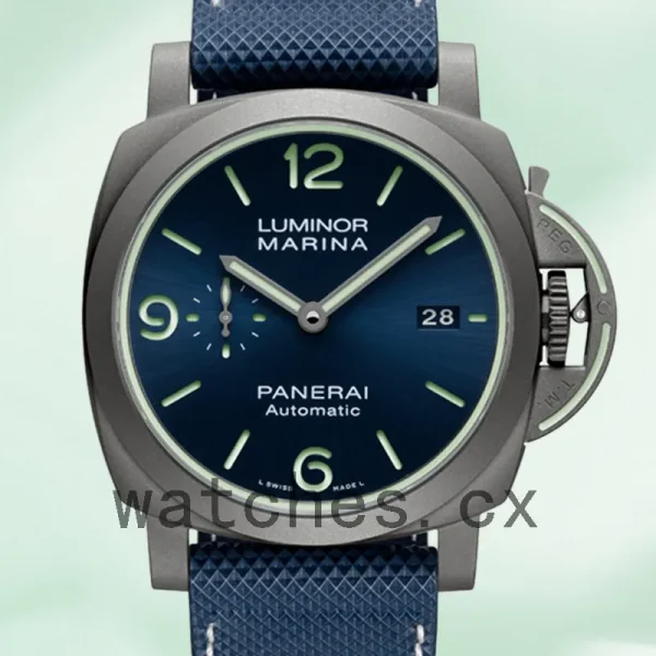 Panerai Luminor Marina 44mm Men's PAM01117 Blue Dial
