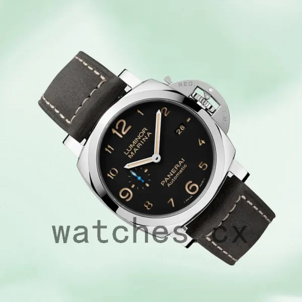 Panerai Luminor Marina Men's 44mm PAM01359 Black Dial - Image 3