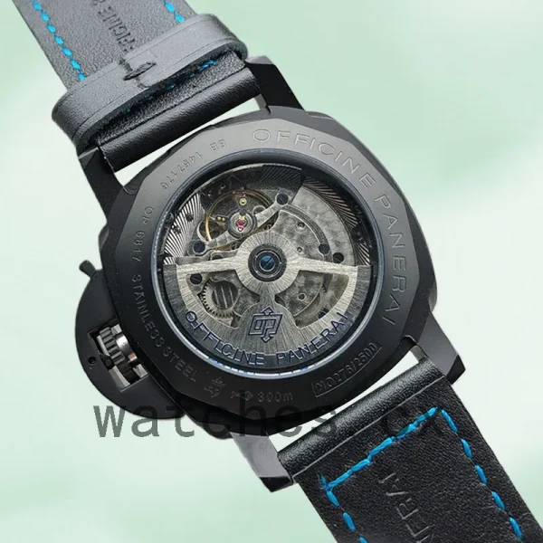 Panerai Luminor GMT Men's 44mm PAM01441-001 Black Dial - Image 3