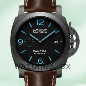 Panerai Luminor Marina PAM01661-002 Men's 44mm Black-tone