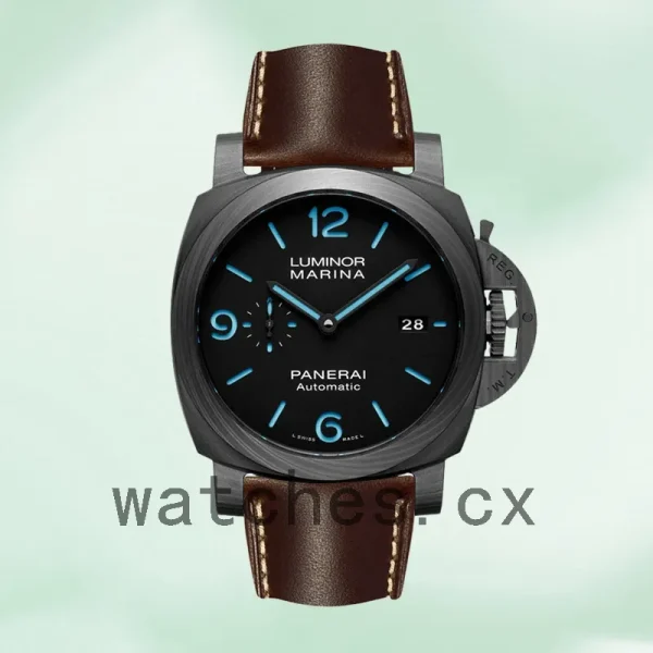 Panerai Luminor Marina PAM01661-002 Men's 44mm Black-tone - Image 2