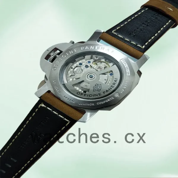 Panerai Luminor 1950 Men's PAM00127 44mm Leather Strap Automatic - Image 4
