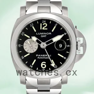 Panerai Luminor GMT Men's 44mm PAM00161 Automatic Silver-tone