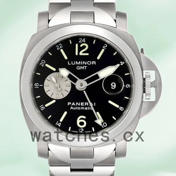 Panerai Luminor GMT Men's 44mm PAM00161 Automatic Silver-tone