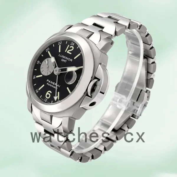 Panerai Luminor GMT Men's 44mm PAM00161 Automatic Silver-tone - Image 3