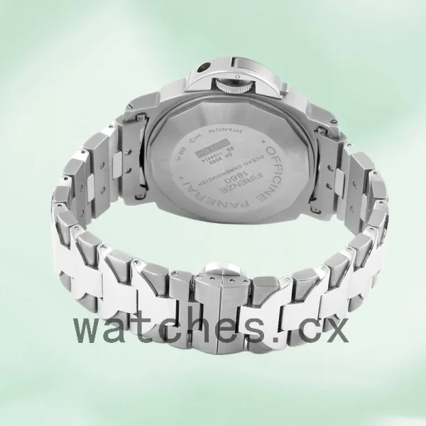 Panerai Luminor GMT Men's 44mm PAM00161 Automatic Silver-tone - Image 4