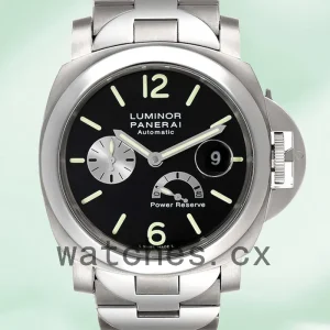 Panerai Luminor Power Reserve Men's 44mm PAM00171 Bracelet Black-tone