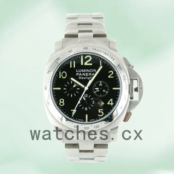 Panerai Luminor Daylight 44mm PAM00196 Men's Black Dial - Image 2