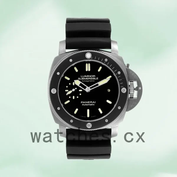 Panerai Luminor Submersible 47mm PAM00389 Men's Rubber Band - Image 2