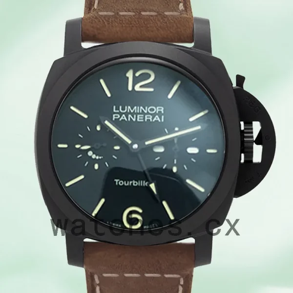 Panerai Luminor 1950 PAM00396 44mm Men's Black Dial