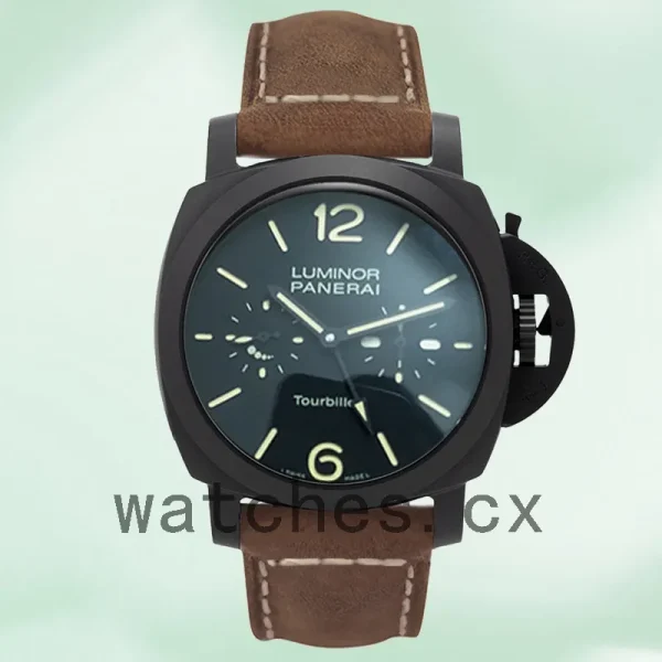 Panerai Luminor 1950 PAM00396 44mm Men's Black Dial - Image 2
