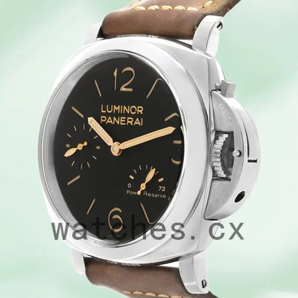 Panerai Luminor 1950 3 Days Power Reserve Men's 44mm PAM00423 Automatic Black Dial - Image 3