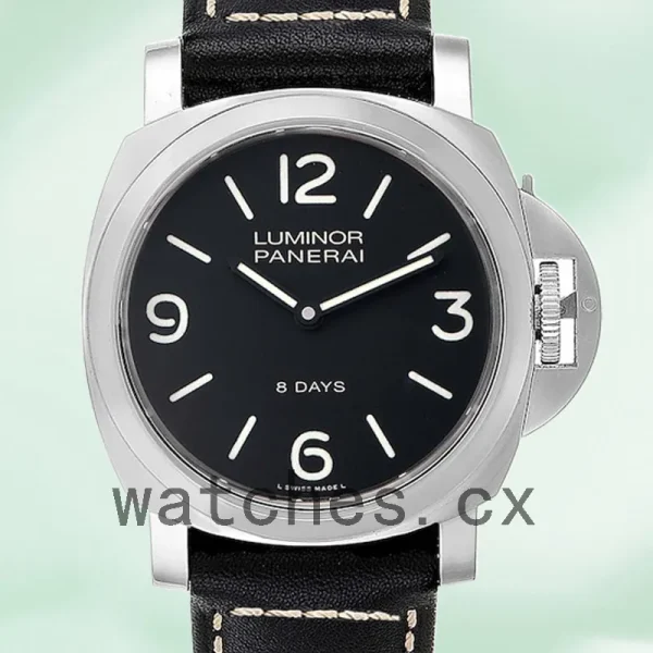 Panerai Luminor Base 44mm Men's PAM00560 Silver-tone Automatic