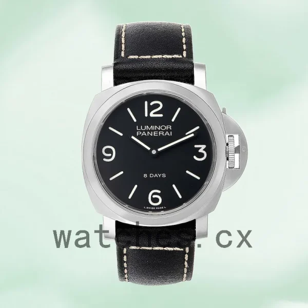 Panerai Luminor Base 44mm Men's PAM00560 Silver-tone Automatic - Image 2