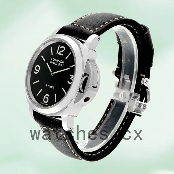 Panerai Luminor Base 44mm Men's PAM00560 Silver-tone Automatic - Image 3