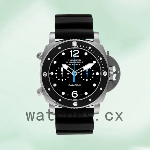 Panerai Luminor Submersible PAM00615 47mm Men's Black Dial Silver-tone - Image 2