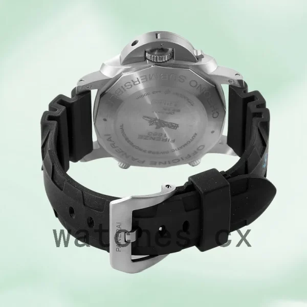 Panerai Luminor Submersible PAM00615 47mm Men's Black Dial Silver-tone - Image 4