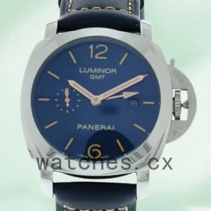 Panerai Luminor 1950 GMT PAM00688 Men's 44mm Silver-tone