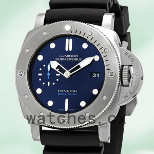 Panerai Luminor Submersible PAM00692 Men's 47mm Automatic Silver-tone