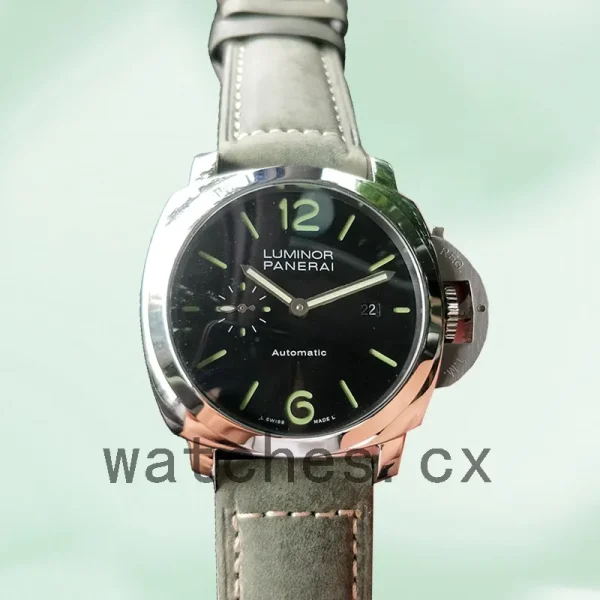 Panerai Luminor Due 44mm Unisex PAM00755 Silver-tone - Image 5