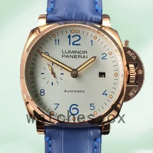Panerai Luminor Due PAM00756 Men's 44mm Rose Gold-tone