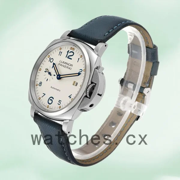 Panerai Luminor Due 44mm PAM00906 Men White Dial Silver-tone - Image 3