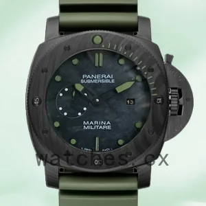 Panerai Luminor Submersible GMT 47mm PAM00961 Men Rubber Band Automatic