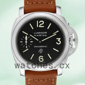 Panerai Luminor Marina Men's PAM01005 44mm Leather Strap