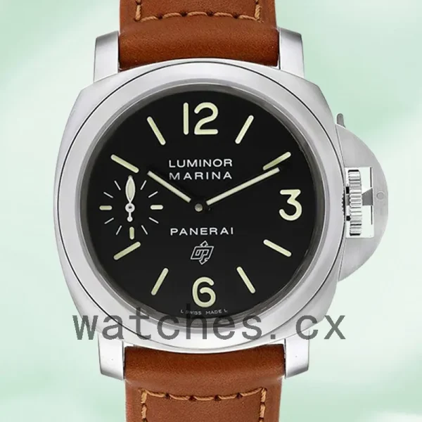 Panerai Luminor Marina Men's PAM01005 44mm Leather Strap