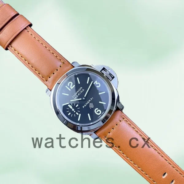 Panerai Luminor Marina Men's PAM01005 44mm Leather Strap - Image 4