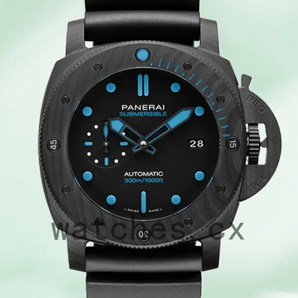 Panerai Luminor Submersible PAM01616 Men's 47mm Black-tone
