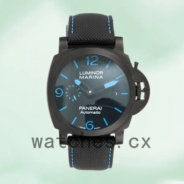 Panerai Luminor Marina 44mm PAM01661 Men's Black Dial - Image 2
