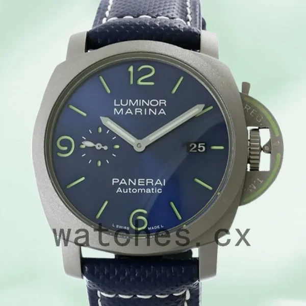 Panerai Luminor Marina PAM1117 Men's 44mm Blue Dial