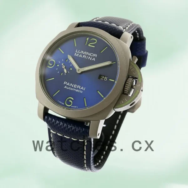 Panerai Luminor Marina PAM1117 Men's 44mm Blue Dial - Image 3