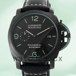 Panerai Luminor Marina PAM1118 Men's 44mm Automatic Rubber Band