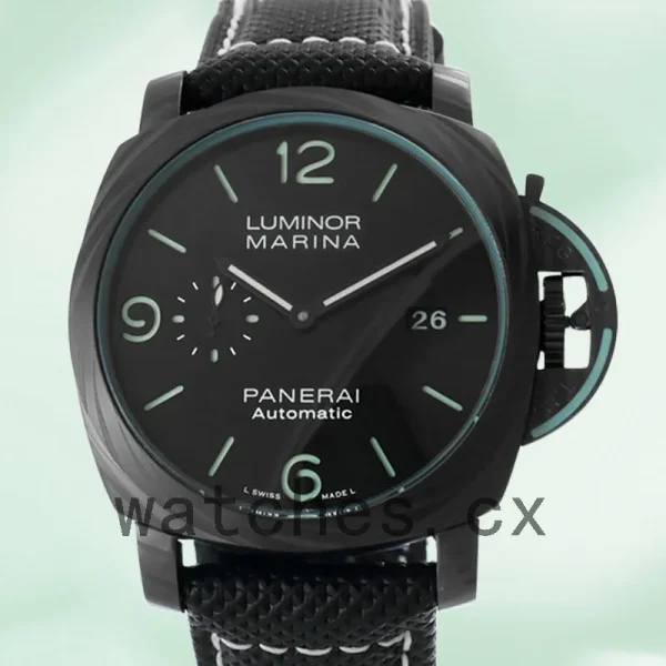 Panerai Luminor Marina PAM1118 Men's 44mm Automatic Rubber Band