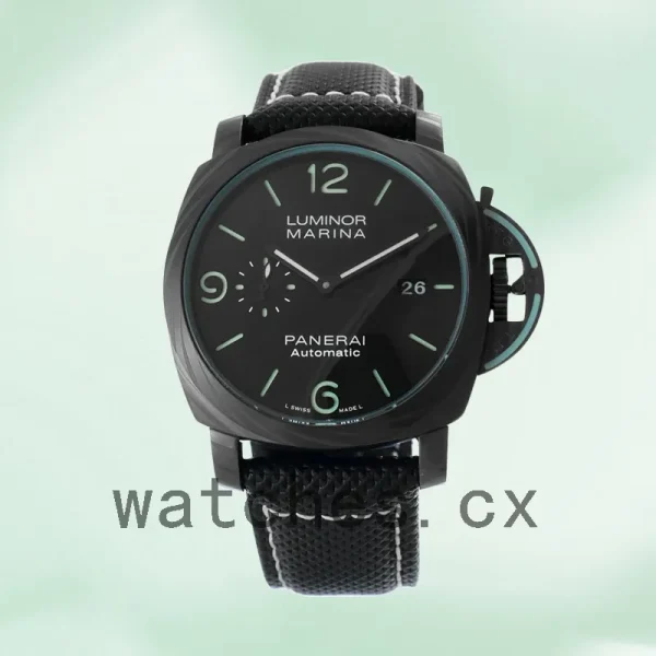 Panerai Luminor Marina PAM1118 Men's 44mm Automatic Rubber Band - Image 2