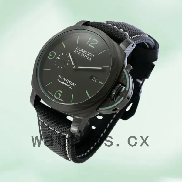 Panerai Luminor Marina PAM1118 Men's 44mm Automatic Rubber Band - Image 3