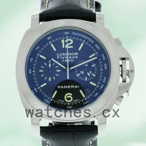 Panerai Luminor 1950 Flyback PAM212 Men's 47mm Leather Strap
