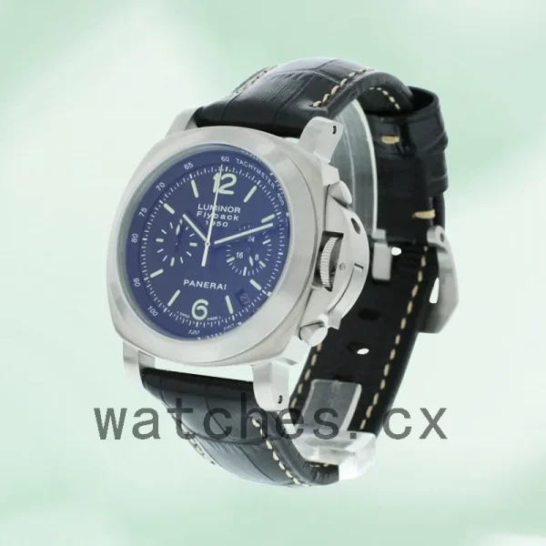 Panerai Luminor 1950 Flyback PAM212 Men's 47mm Leather Strap - Image 3