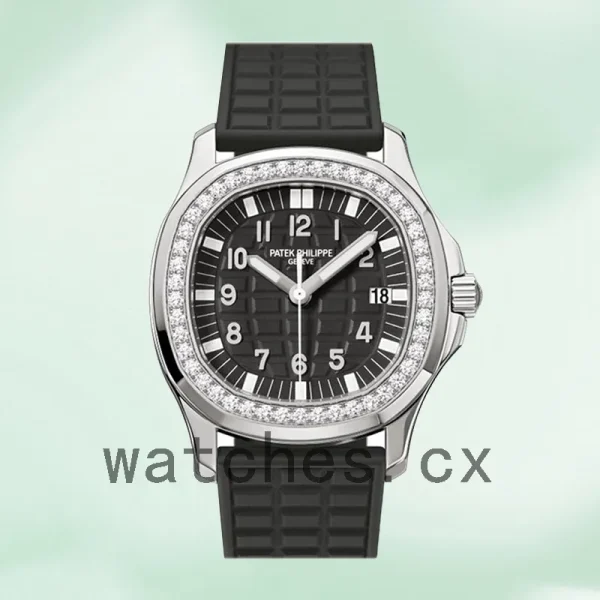 Patek Philippe Aquanaut Ladies 5067A-001 32mm Black Dial Silver-tone - Image 2