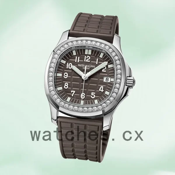 Patek Philippe Aquanaut 32mm 5067A-023 Ladies Silver-tone Brown Dial - Image 3